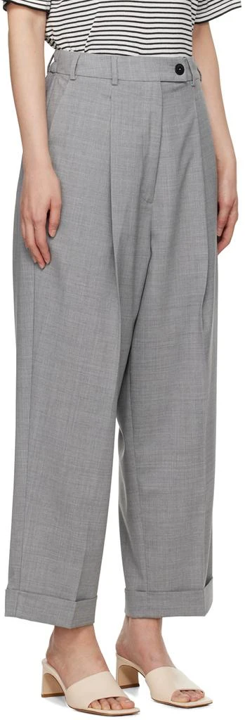 Cordera Gray Tailoring Masculine Trousers 2
