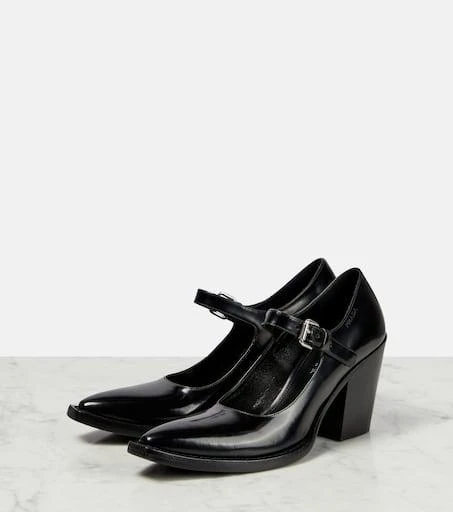 Prada Leather Mary Jane pumps 5