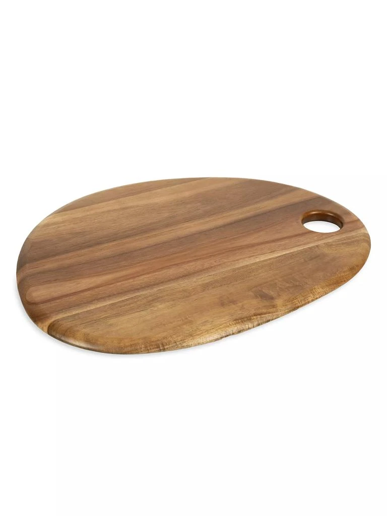 Picnic Time Acacia Pebble Serving Board 1