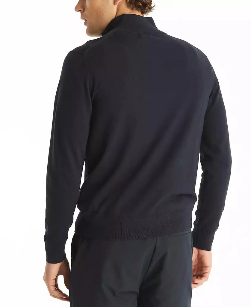 Nautica Men's Navtech Classic-Fit Solid Quarter-Zip Sweater 2