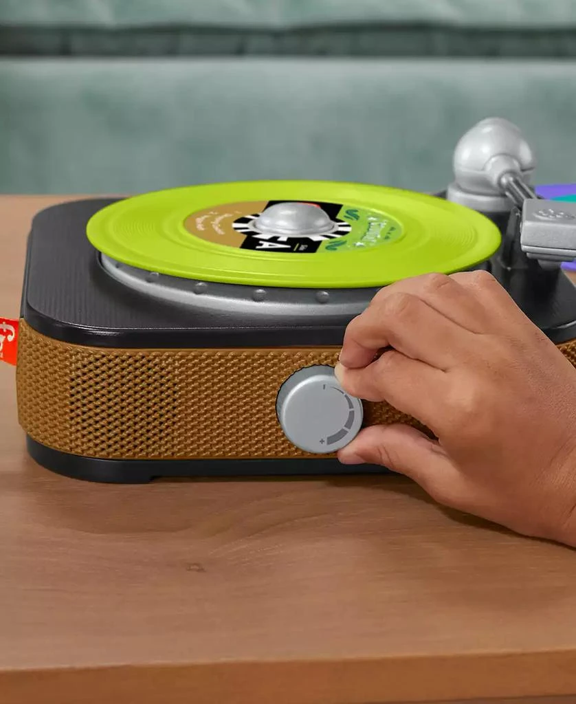 Fisher Price Fisher-Price Rockin’ Record Player Musical Toy for Preschool Pretend Play 2