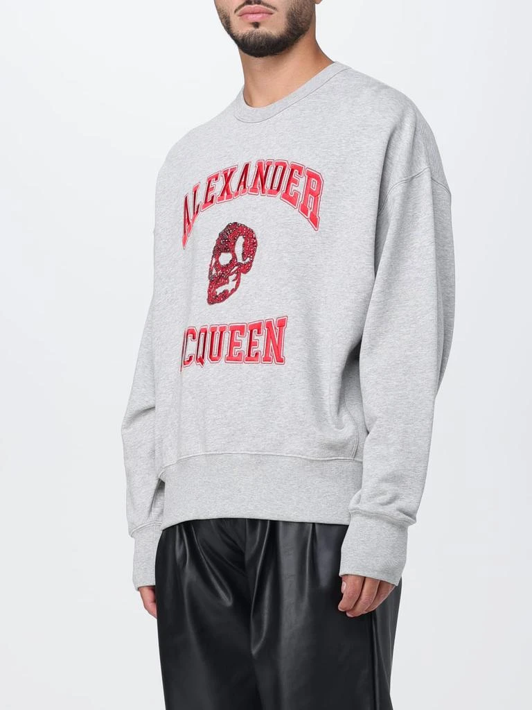 ALEXANDER MCQUEEN Alexander McQueen sweatshirt with rhinestone skull 4