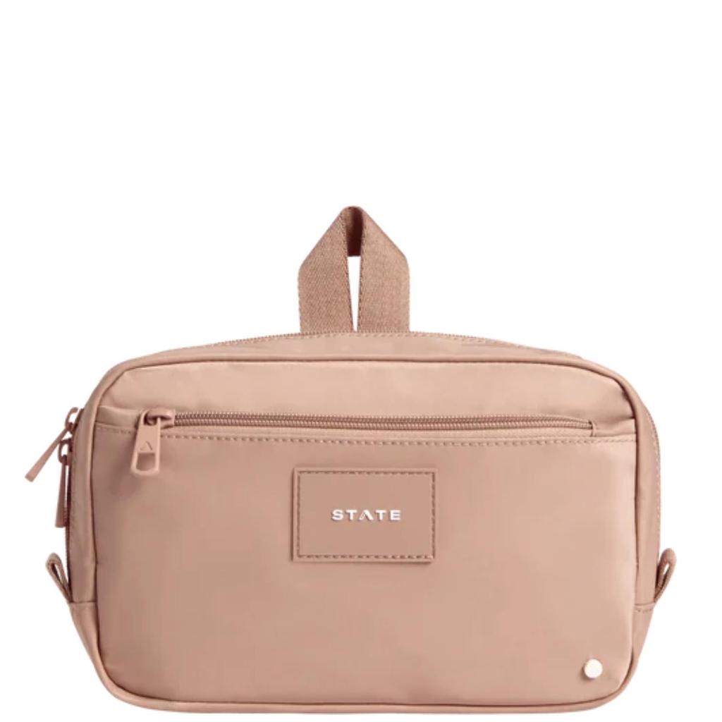 STATE Women's Hart Toiletry Kit Bag In Latte