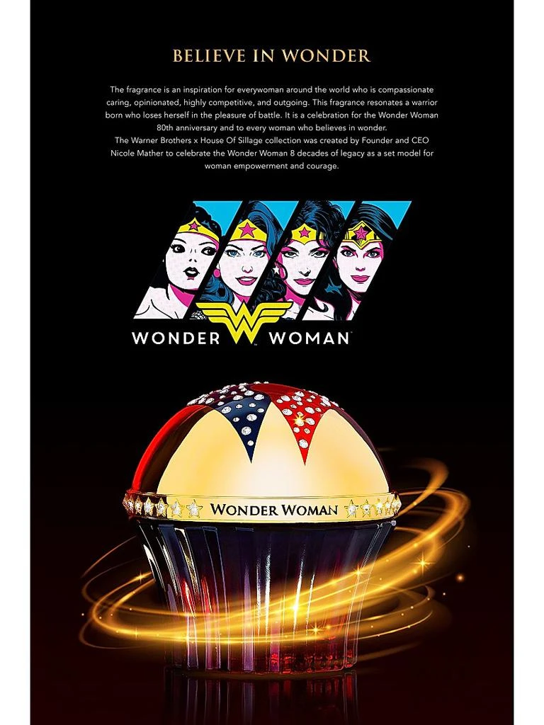House of Sillage House Of Sillage X Warner Bros. Wonder Woman 80th Anniversary Parfum 3