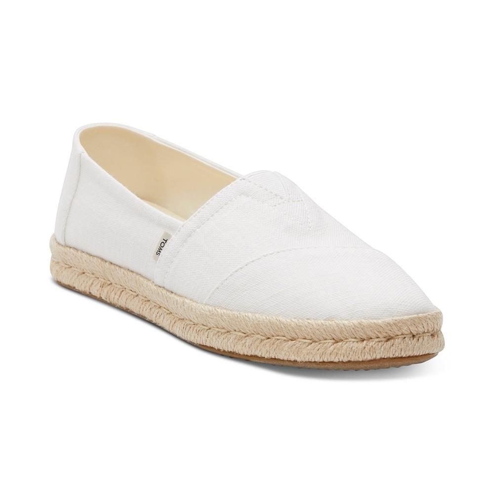 TOMS Women's Alpargata Rope 2.0 Espadrille Slip-On Flats