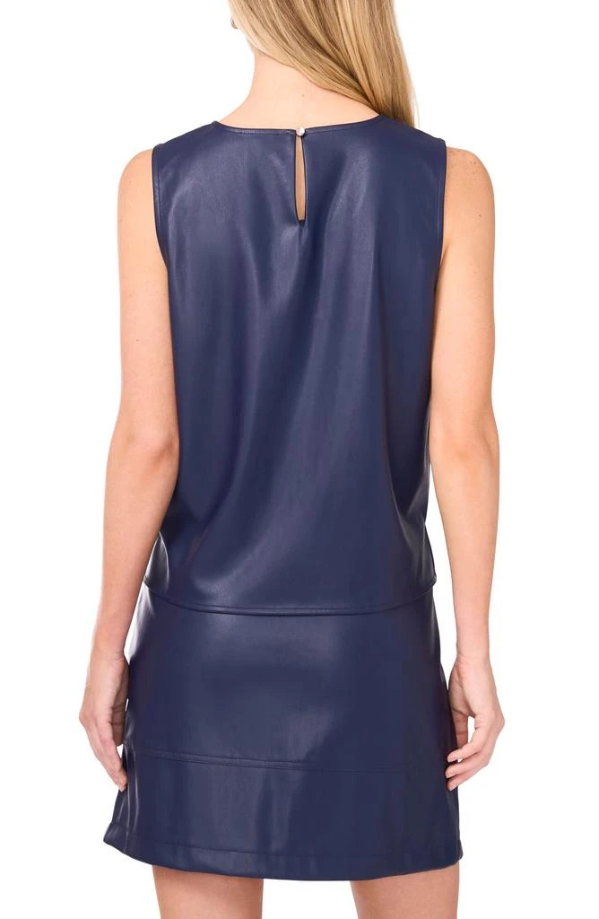 Vince Camuto Faux Leather Tank 2