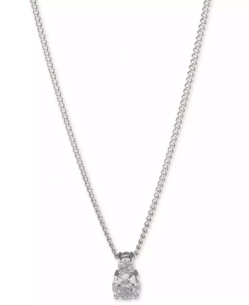 Givenchy Crystal Pendant Necklace 1