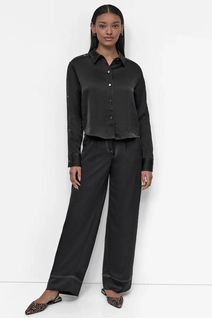 DKNY BUTTON DETAILED SHIRT 5