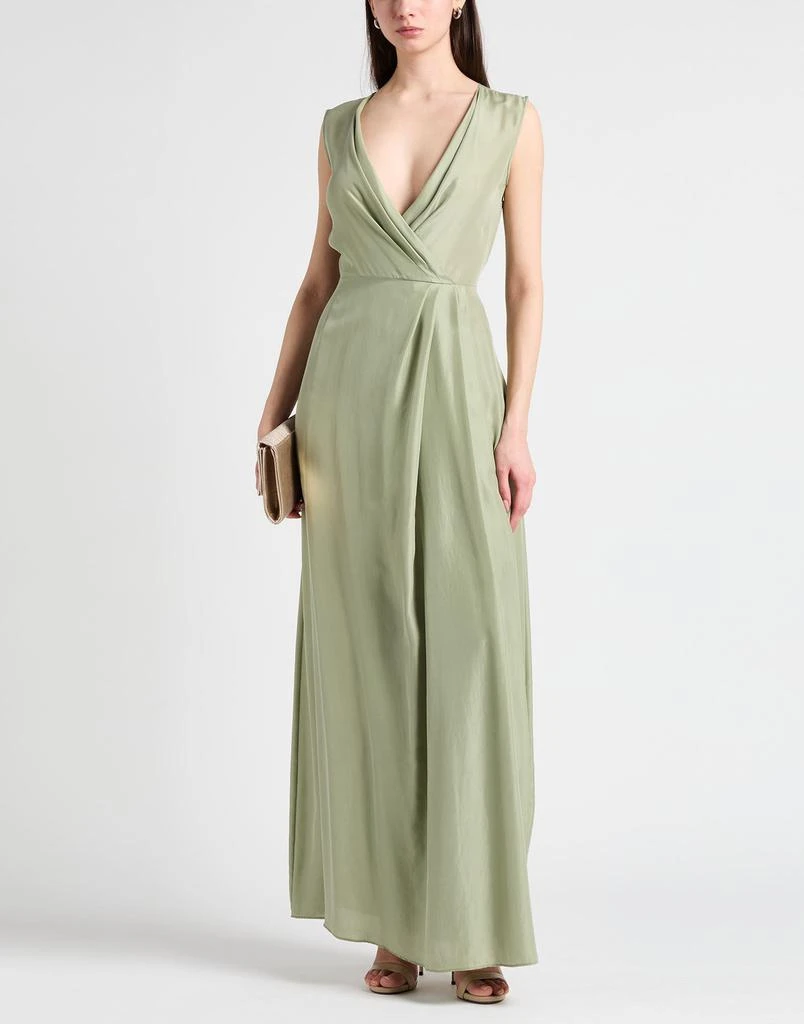 slim fit dress slacks ALBERTA FERRETTI Silk Gown Sage Green Empire Neckline Limited edition  U &  Moi