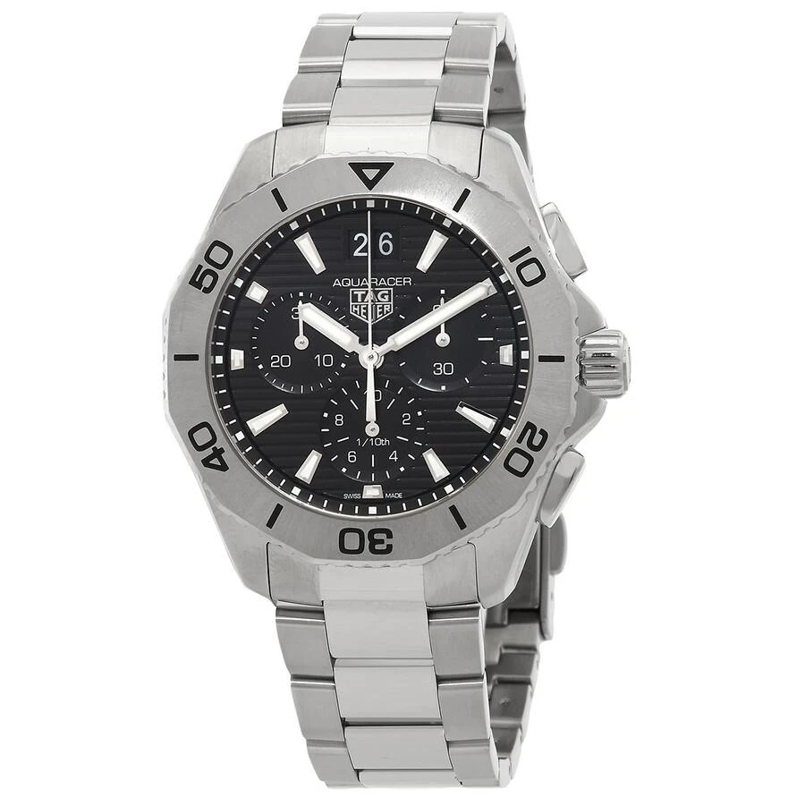 TAG Heuer Aquaracer Chronograph Quartz Black Dial Men's Watch CBP1110.BA0627 1