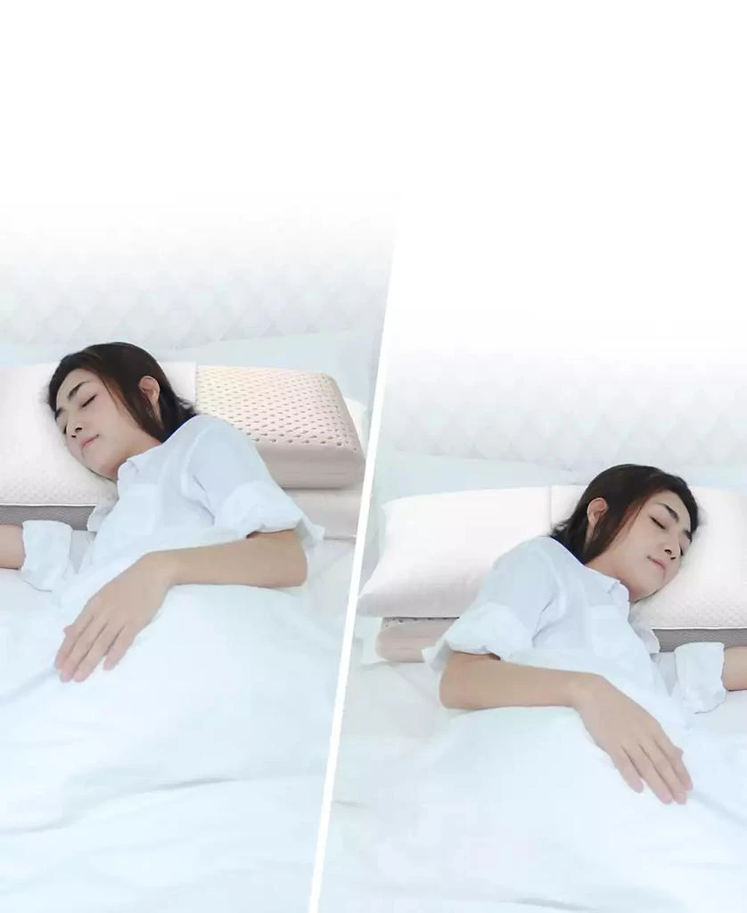 Cheer Collection Dual-Sided Latex Foam Pillow 7