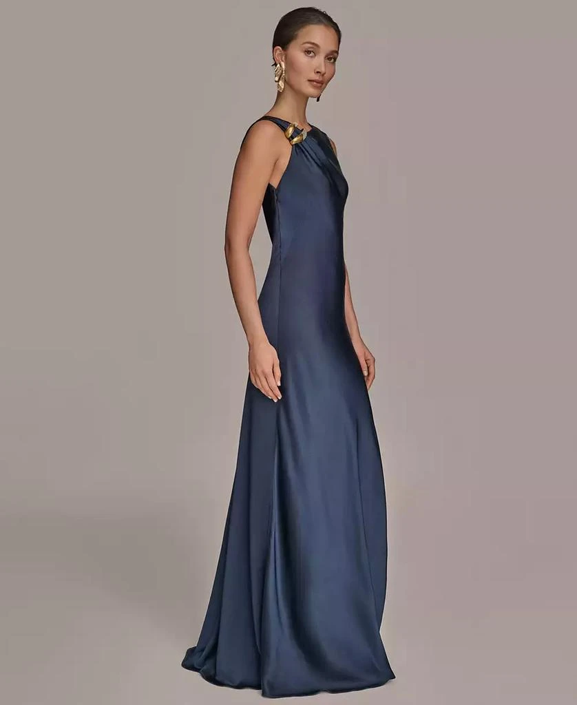Donna Karan Women's Rhinestone-Accent Gown 4