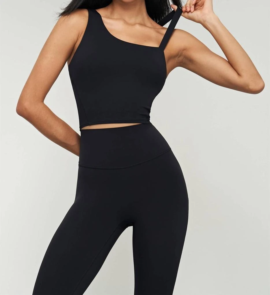 91thelabel 91Thelabel - Kalina Longline One Shoulder Strap Sports Bra 1