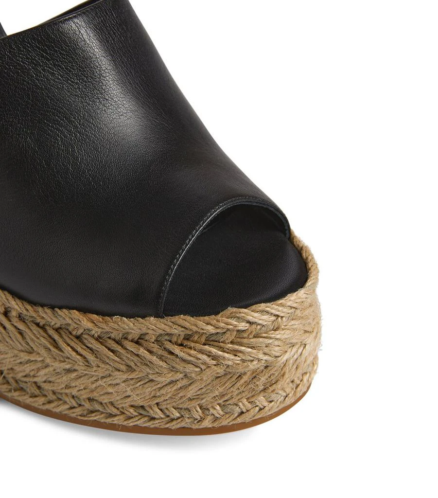 Christian Louboutin Ariella Zeppa Leather Wedge Espadrilles 130 7