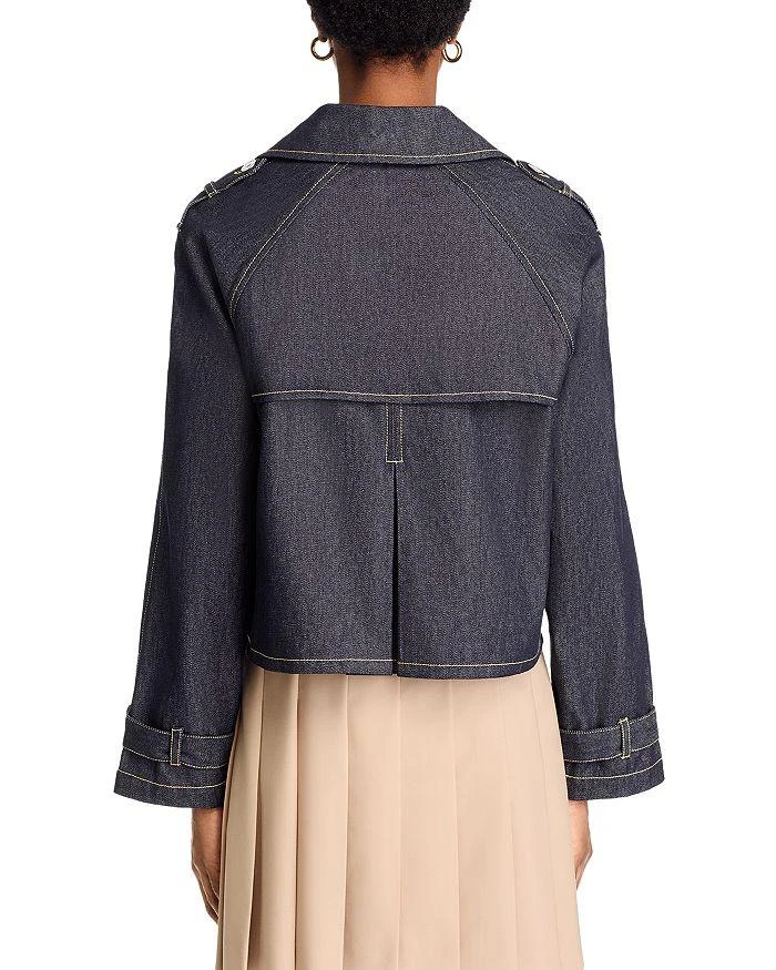 Steve Madden Sirus Double Breasted Denim Jacket 3