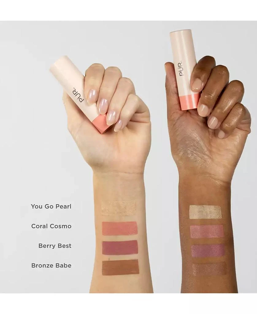 PÜR Silky Tint Creamy Multitasking Stick With Peptides 11