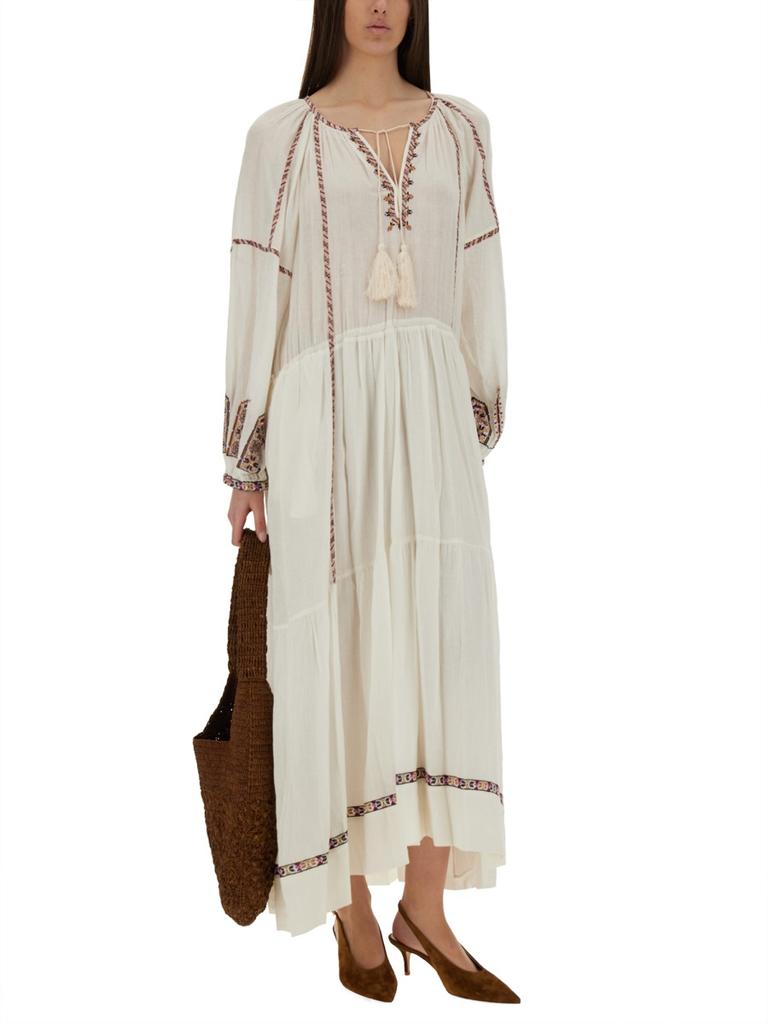 【送料&関税込】Marant Atoile Florenza Dress Marant Etoile Florenza Dress in Ecru, Ochre – shopatanna