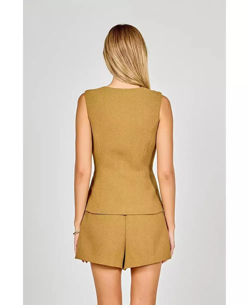 Endless Rose Women's Vest Skort Romper 3