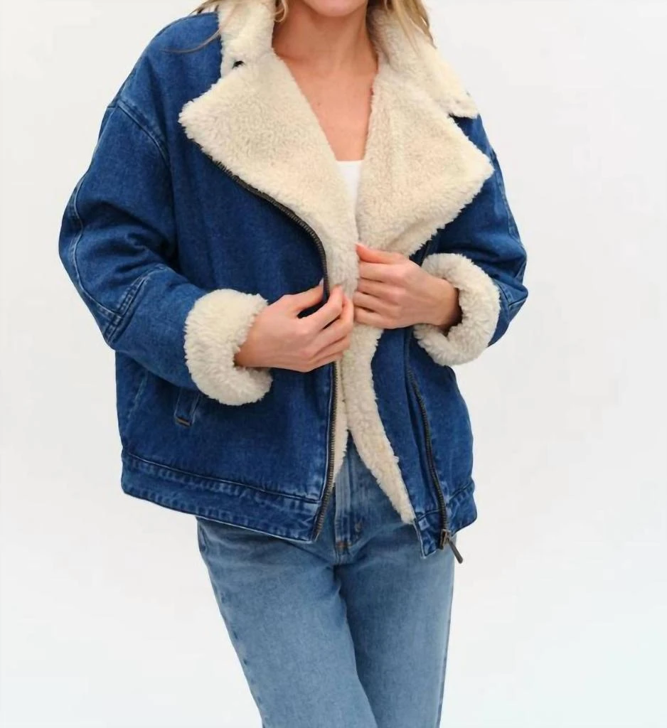 SIX/FIFTY Williston Jacket In Denim