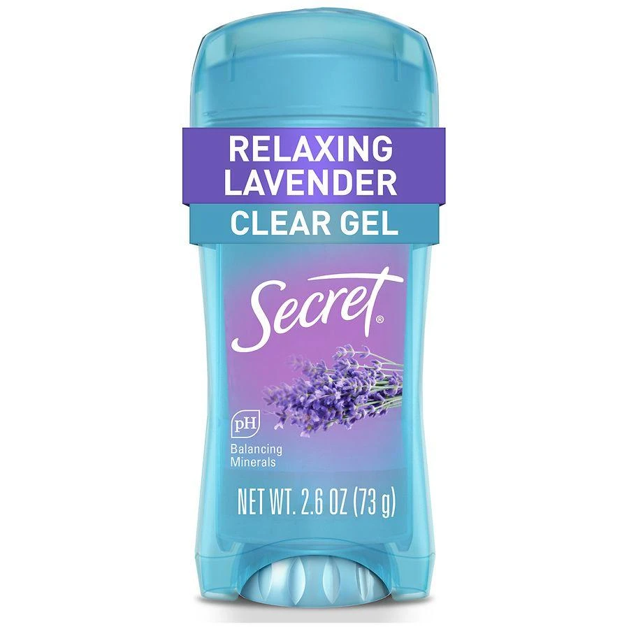 Secret Clear Gel Antiperspirant and Deodorant for Women Relaxing Lavender
