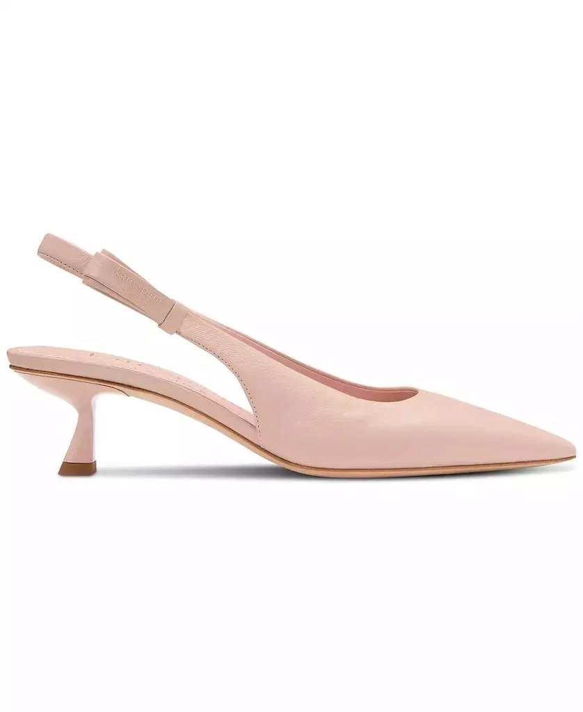 Kate Spade Women
s Riley Slingback Kitten-Heel Pumps 2