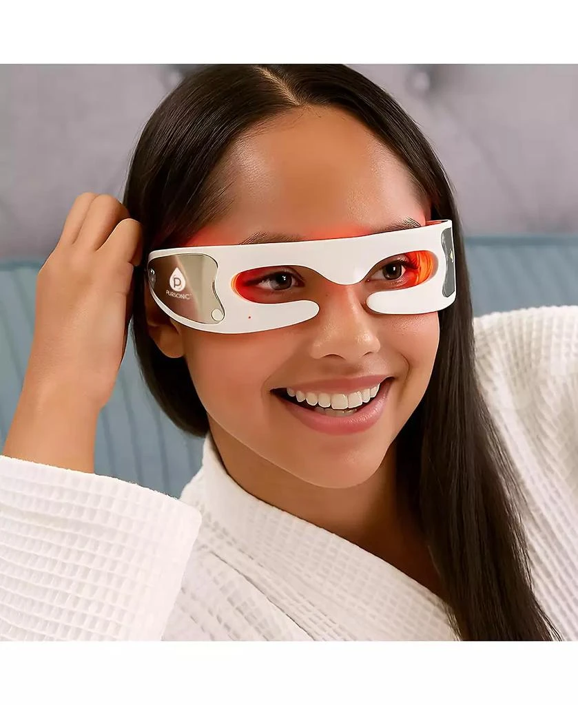PURSONIC Total LED Light Therapy System: Eye Mask, Multi-Function Device & Neck Plate 7