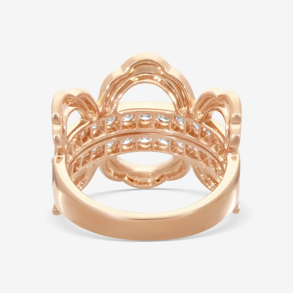Hearts On Fire Hearts On Fire Lorelei 18K Rose Gold Diamond Right Hand Ring Sz. 6.5 HFRLORL01058R-copy 3