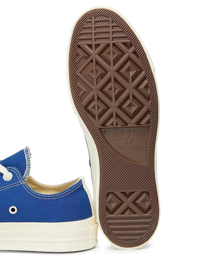 Comme des Garcons CdG PLAY x Converse Women's Chuck Taylor All Star Peek-A-Boo Low-Top Sneakers 6
