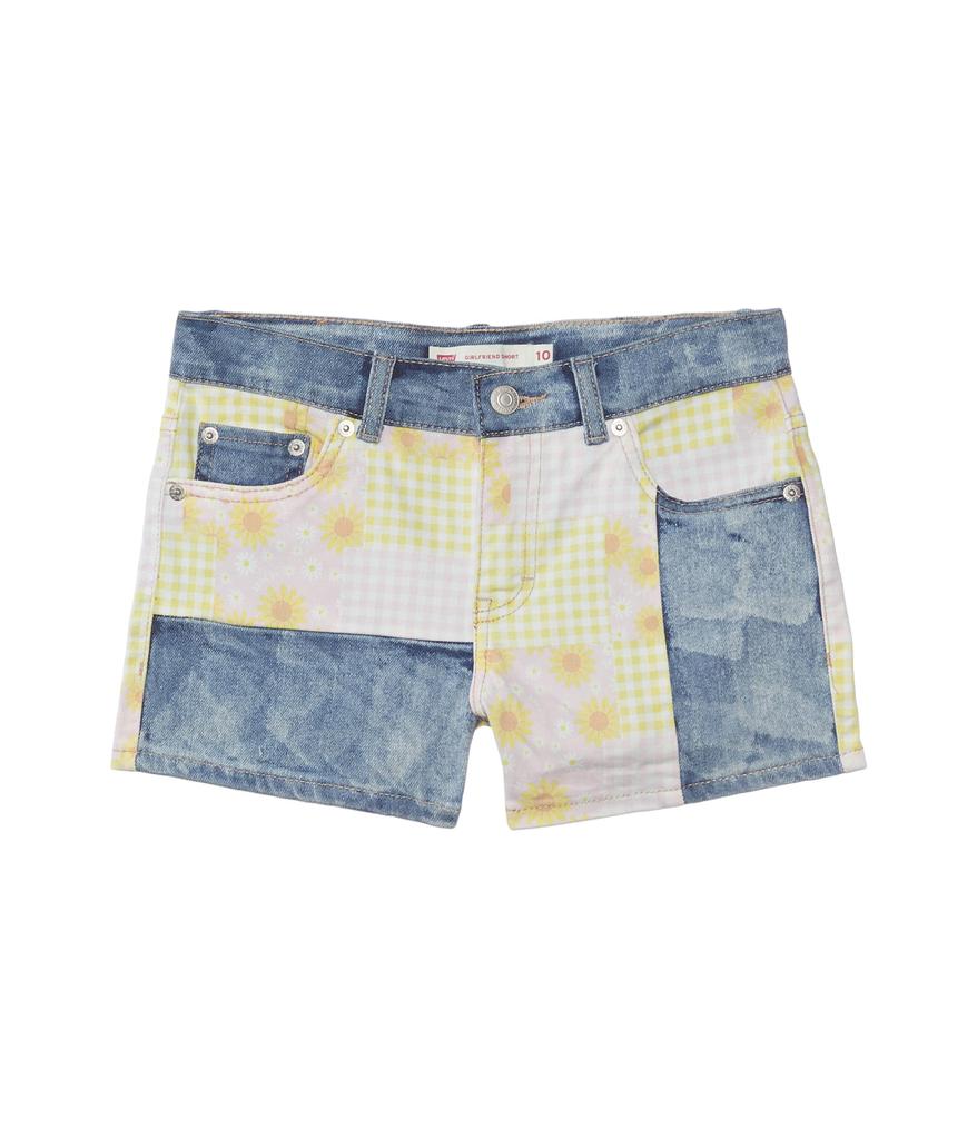 Levi's® Kids Girlfriend Fit Shorty Shorts (Big Kid)