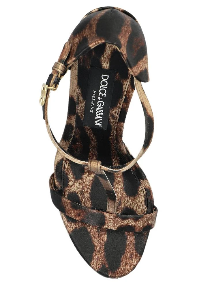 Dolce & Gabbana Dolce & Gabbana Leopard-Printed Heeled Sandals 4