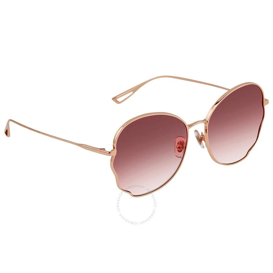 BOLON Chloe Red Gradient Irregular Ladies Sunglasses BL7105 A32 58 3