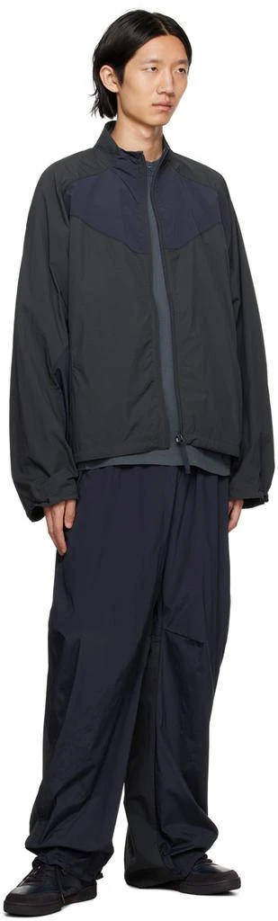 Reebok Gray Paneled Track Jacket 4
