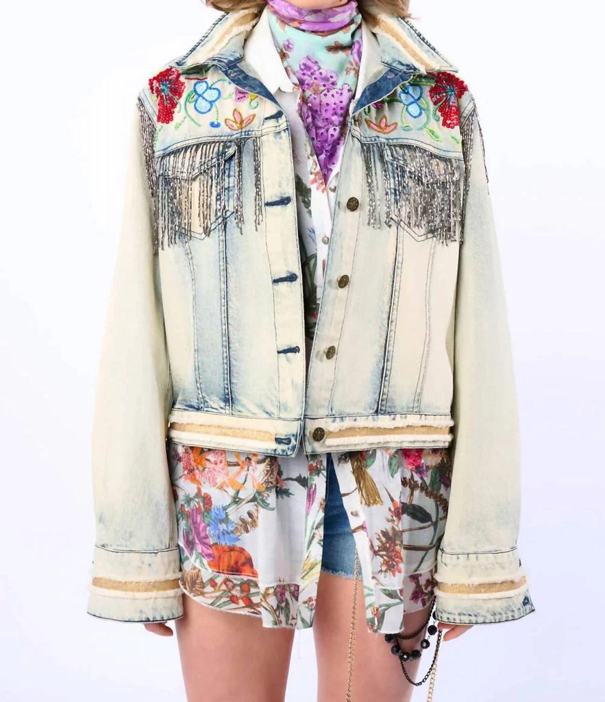 ARATTA Aratta - Country Queen Embellished Denim Jacket 1