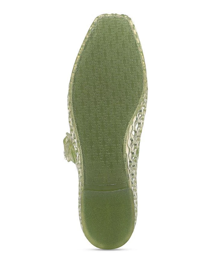 Sam Edelman Women's Michaela Square Toe Jelly Flats 6