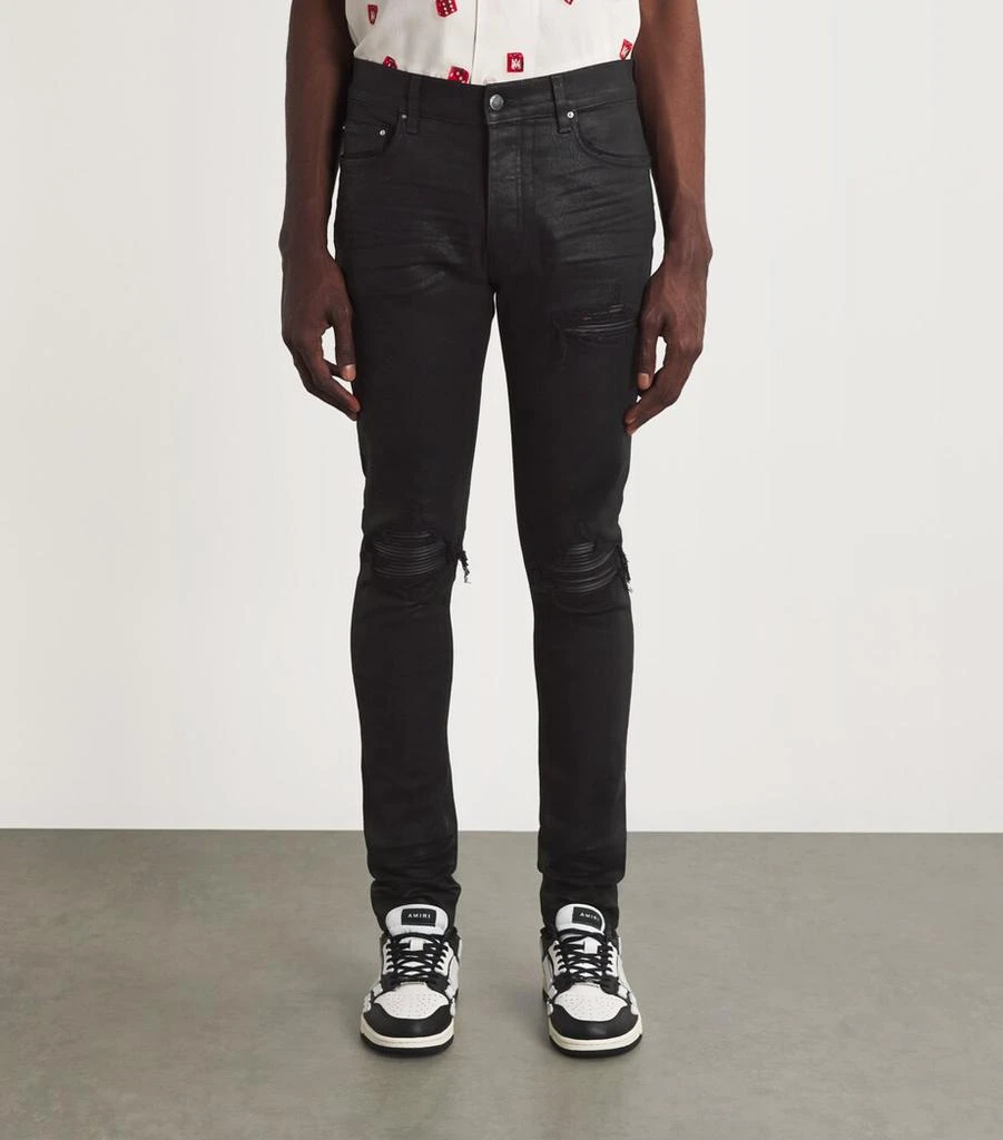 AMIRI Waxed MX1 Skinny Jeans 3