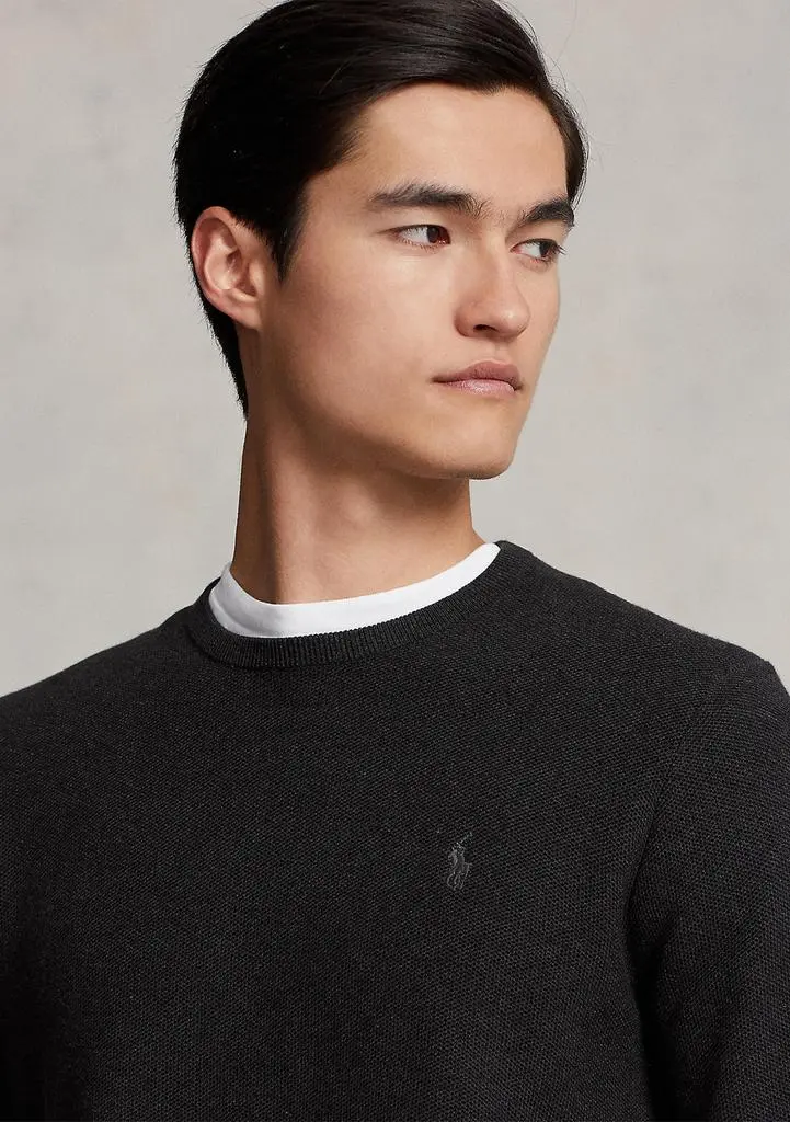 Ralph Lauren Textured Cotton Crew Neck Sweater 3
