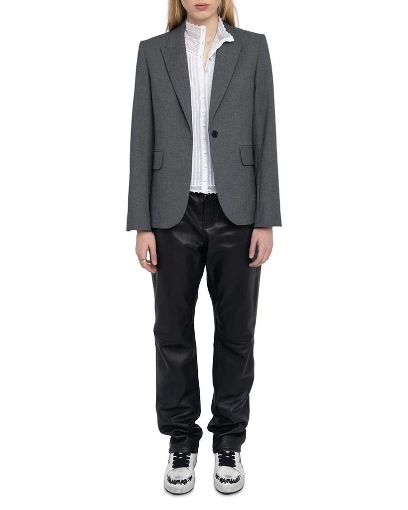 ZADIG & VOLTAIRE Vavy Chine Strass Blazer 5