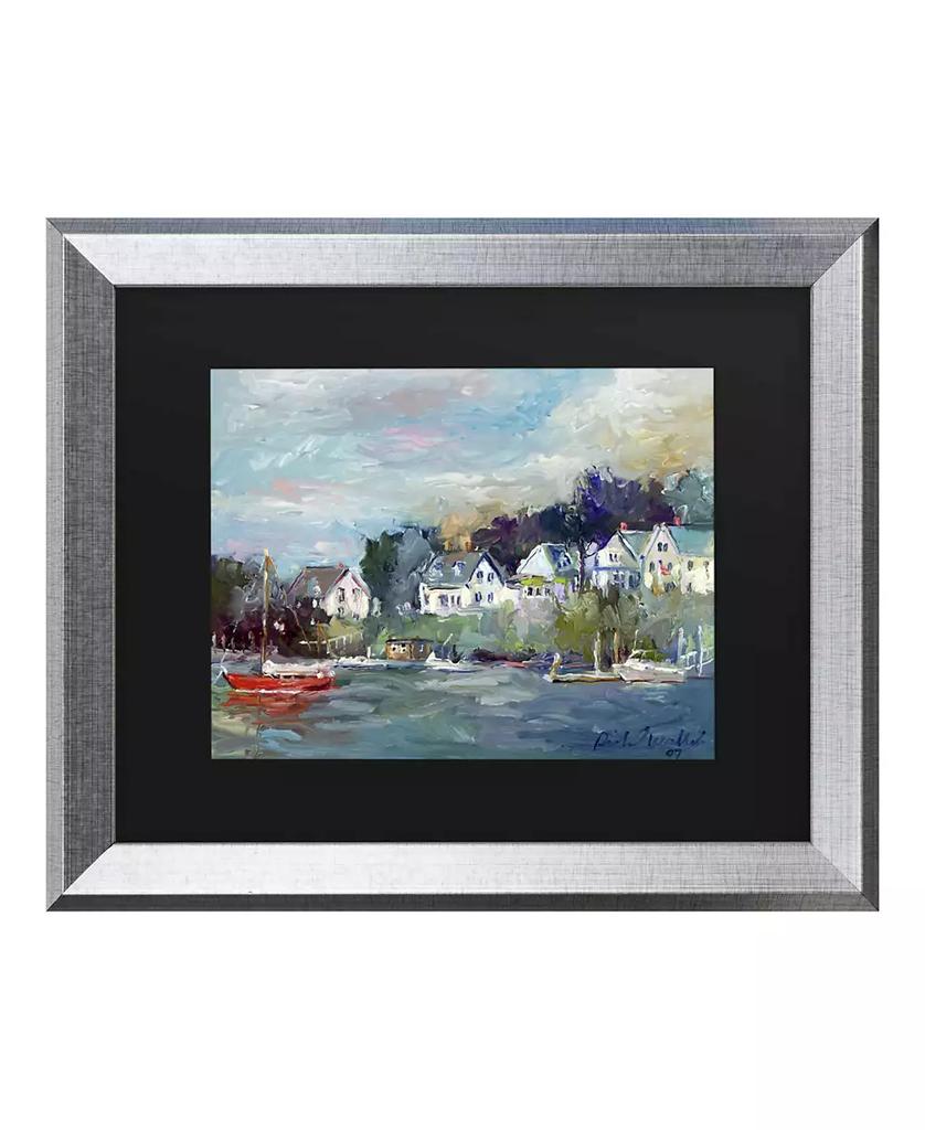 Trademark Global Richard Wallich Dock Matted Framed Art - 27" x 33"
