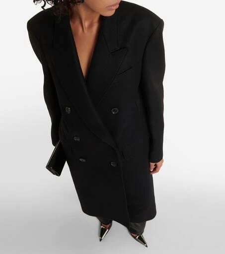 Nili Lotan Edmont double-breasted wool-blend coat 6