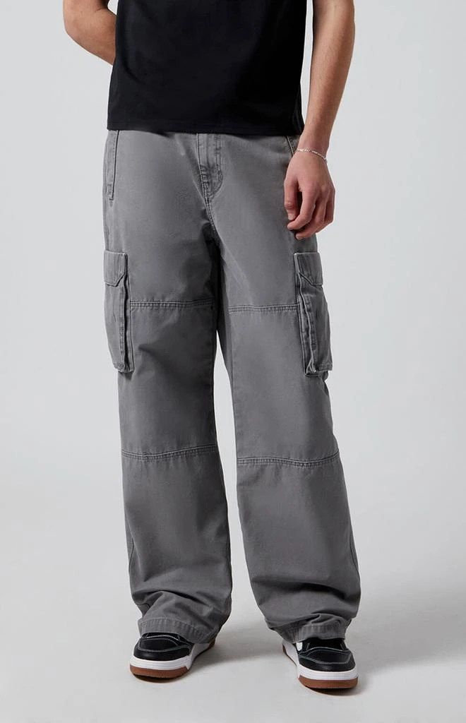 PacSun Blake Extreme Baggy Jeans Cargo Gray 1