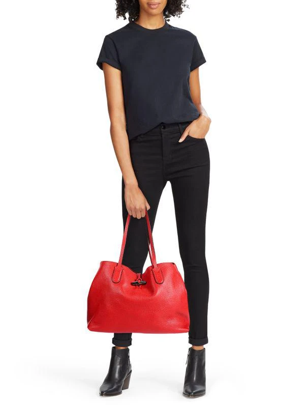 Longchamp Leather Tote 2