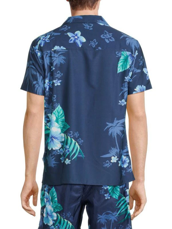 Vintage Summer Tropical Camp Shirt 2