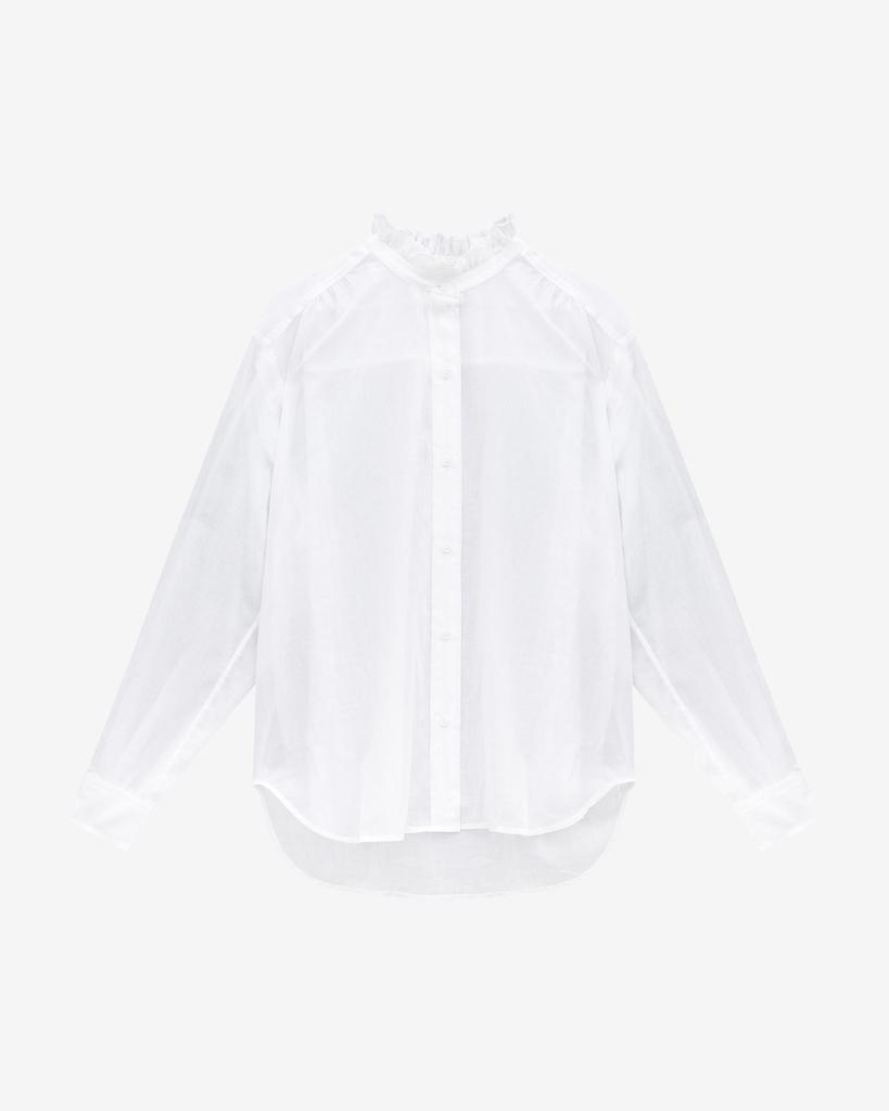 Isabel Marant Étoile MARANT ÉTOILE, GAMBLE COTTON TOP - Women - White - 38