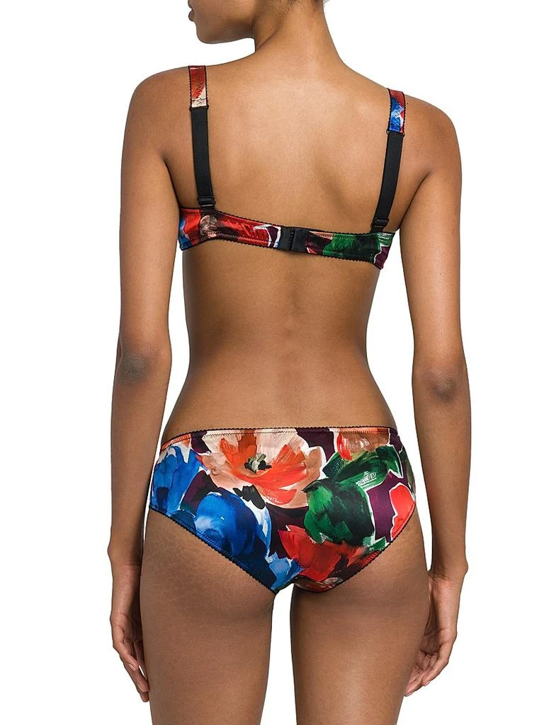Dolce & Gabbana Floral Silk-Blend Underwire Bra 5