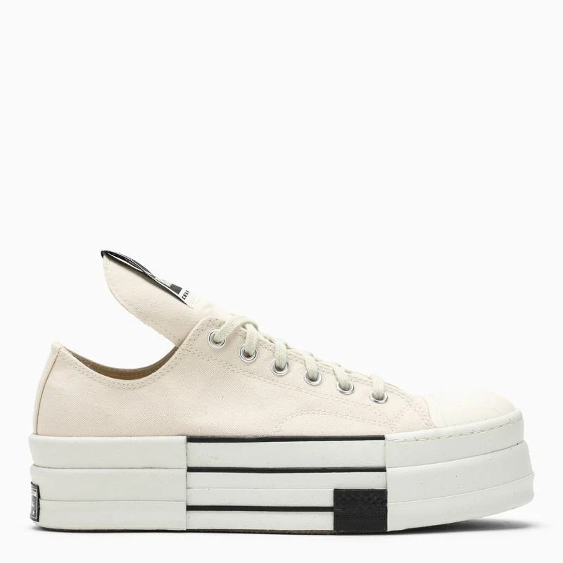 RICK OWENS DRKSHDW X CONVERSE CONVERSE X DRKSHDW Converse x DRKSHDW DBL DRKSTAR OX natural trainer 1