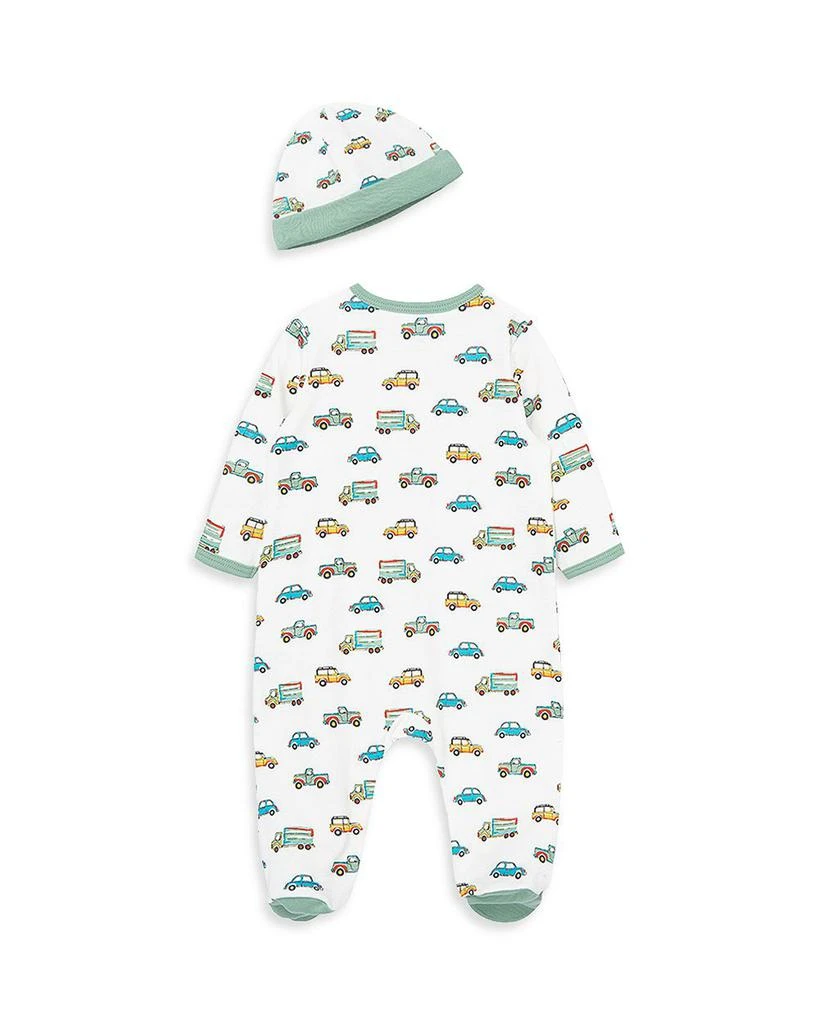 Little Me Boys' On the Go Footie & Hat Set - Baby 2