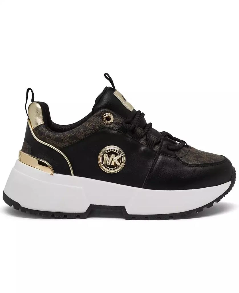 Michael Kors Little Girls Cosmo Logo Casual Sneakers from Finish Line 3