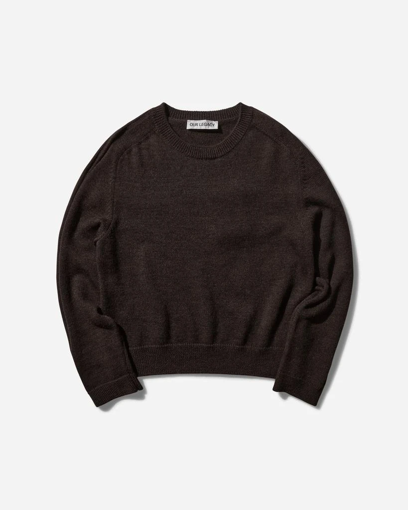 Our Legacy Men's True Roundneck Sweater University Brown 1
