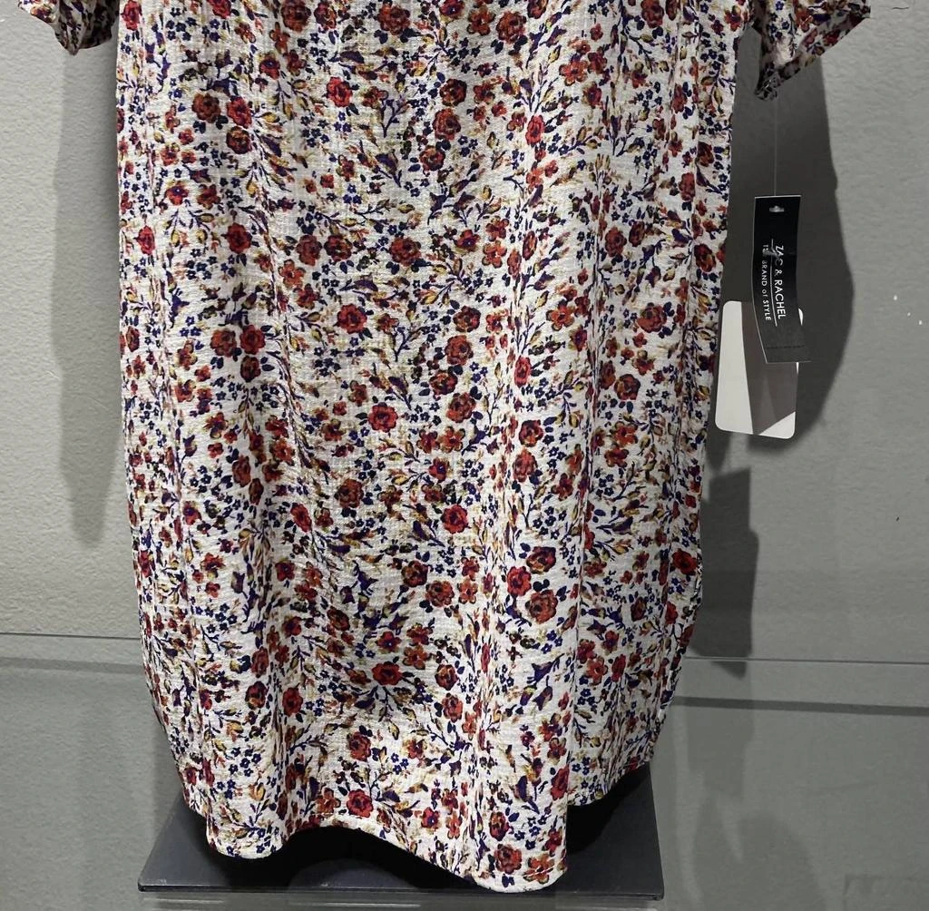 Zac Posen Zac & Rachel - Short sleeve floral print top 1