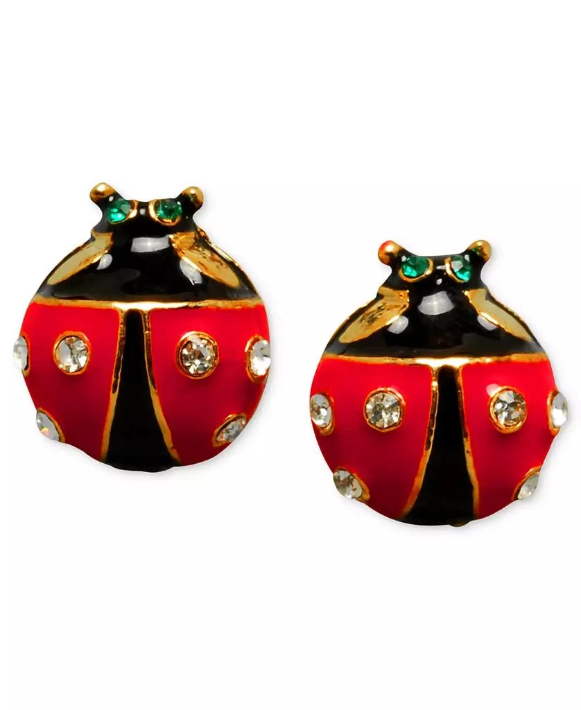 Betsey Johnson Ladybug Stud Earrings 1